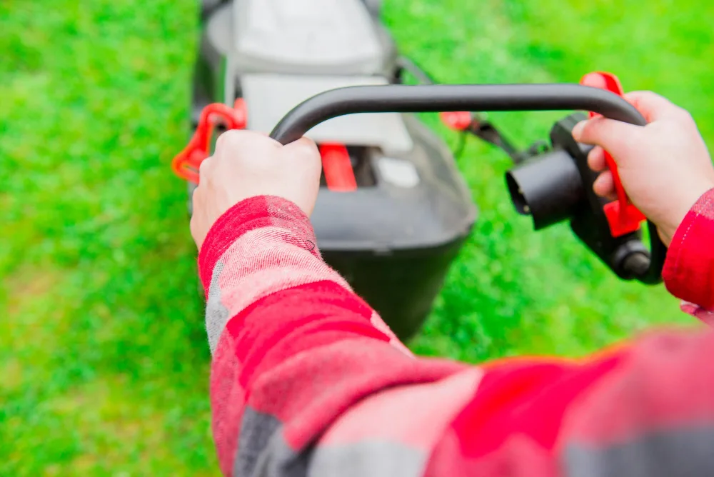 Lawn mowing